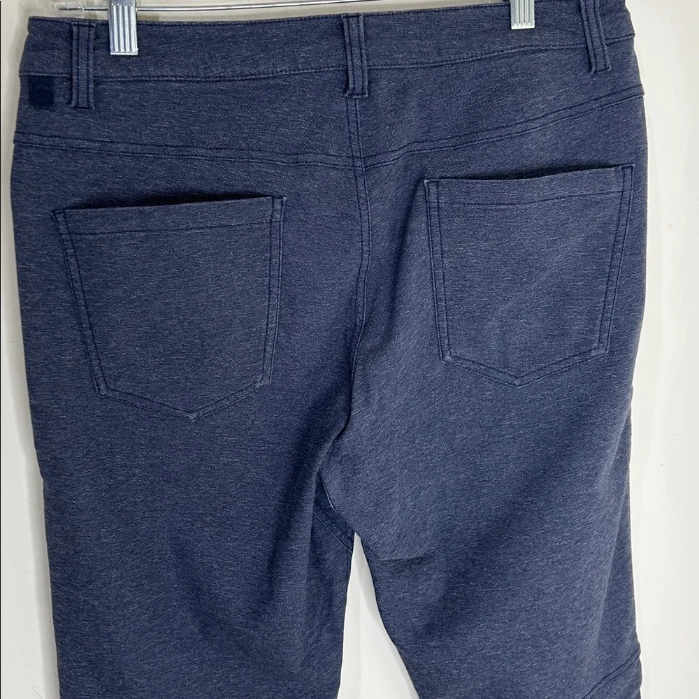 Lululemon ABC Pant Classic *Tech Canvas 34" Heathered Deep Navy Size 31 - Picture 13 of 16